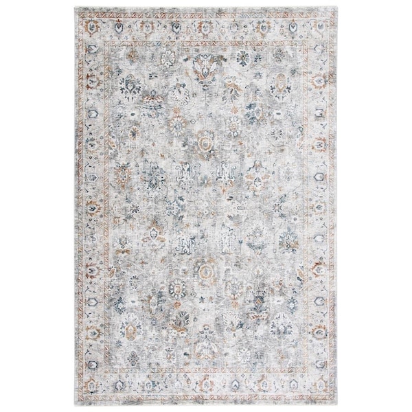 Safavieh 5 x 8 ft. Dream Transitional Power Loomed Rectangle Rug Ivory & Light Grey DRM727A-5 - main